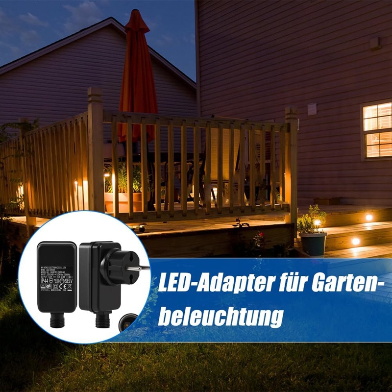 12V/1A LED Power Supply, Plug  - Outdoor Use Power Strip 评论和价格
