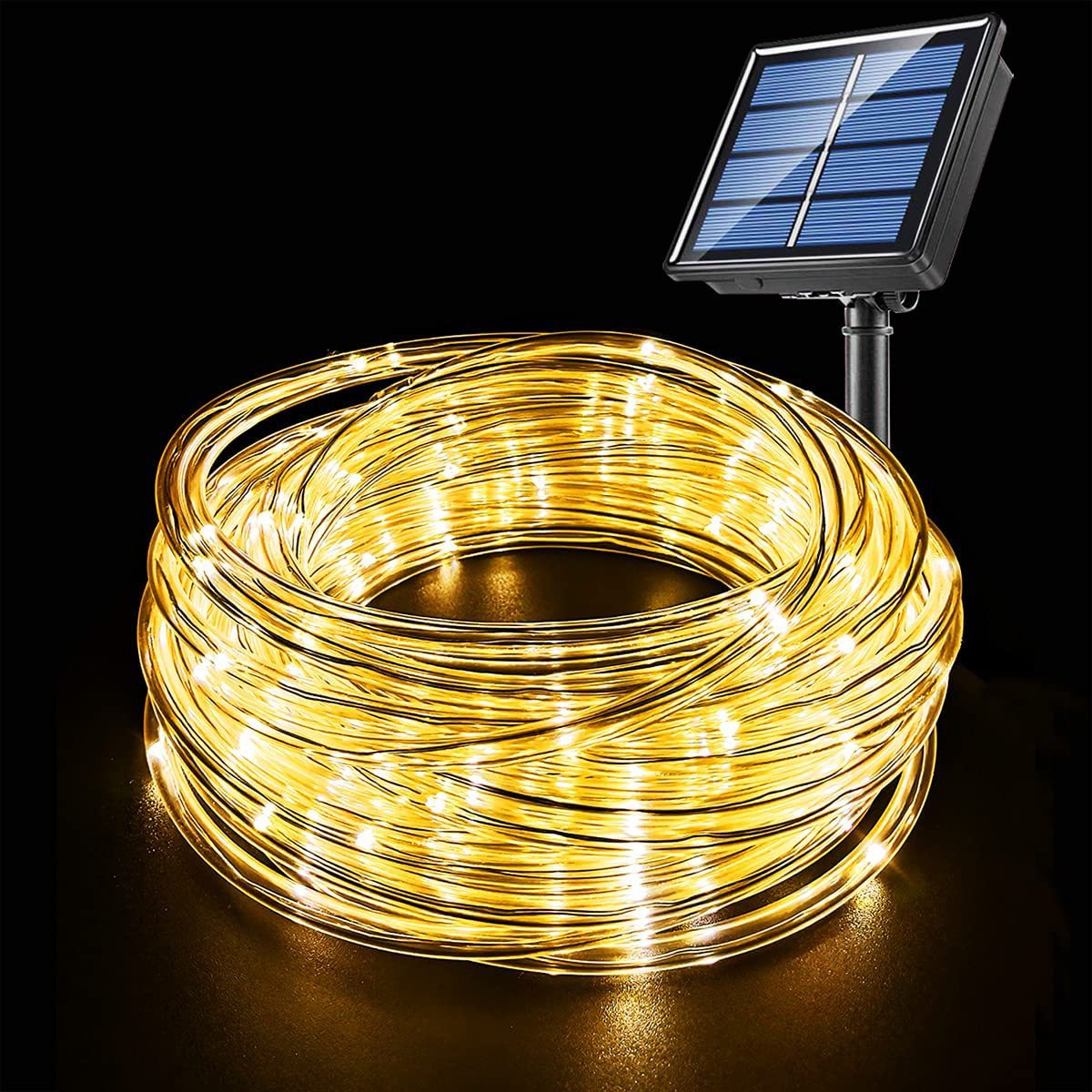 Outdoor Solar-Powered 120 LED  - Outdoor Use Power Strip 评论和价格